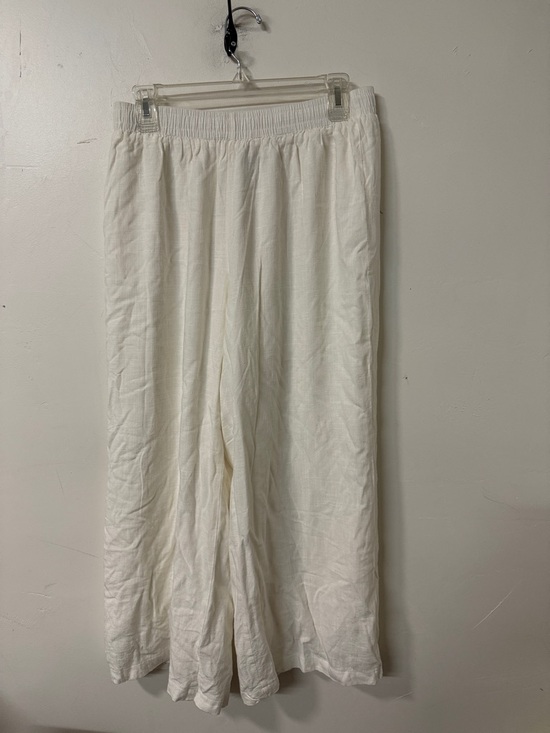 Princess Polly Pants - Princess Polly Cream Wide Leg Elastic Waist Pants